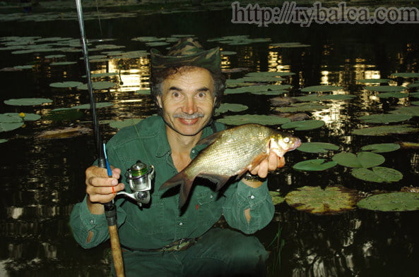 Ловля леща. Портрет автора