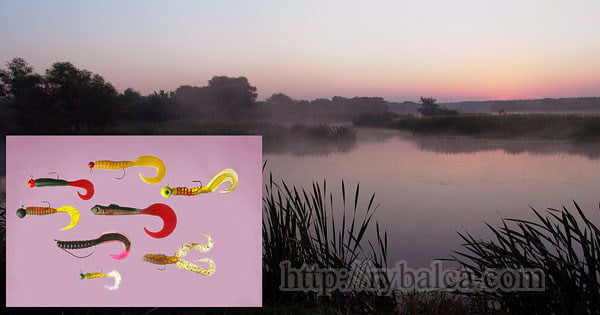 Твистеры различных видов и форм - отличный выбор для ловли в прибрежной зоне