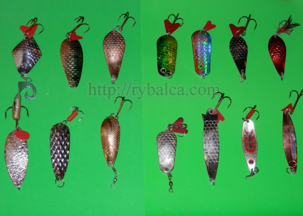 разнообразие колебалок на щуку
