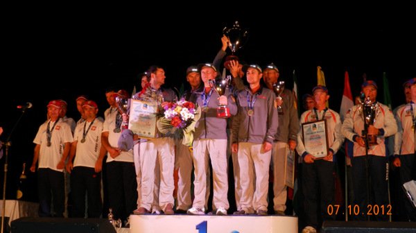 Первое место Чемпионата Мира по ловле хищника с лодки